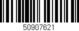 Código de barras (EAN, GTIN, SKU, ISBN): '50907621'