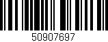 Código de barras (EAN, GTIN, SKU, ISBN): '50907697'