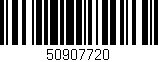 Código de barras (EAN, GTIN, SKU, ISBN): '50907720'