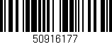 Código de barras (EAN, GTIN, SKU, ISBN): '50916177'