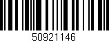 Código de barras (EAN, GTIN, SKU, ISBN): '50921146'