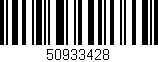 Código de barras (EAN, GTIN, SKU, ISBN): '50933428'