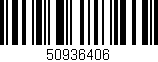 Código de barras (EAN, GTIN, SKU, ISBN): '50936406'