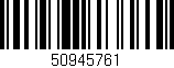 Código de barras (EAN, GTIN, SKU, ISBN): '50945761'