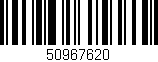Código de barras (EAN, GTIN, SKU, ISBN): '50967620'
