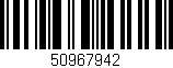 Código de barras (EAN, GTIN, SKU, ISBN): '50967942'