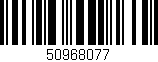 Código de barras (EAN, GTIN, SKU, ISBN): '50968077'