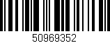 Código de barras (EAN, GTIN, SKU, ISBN): '50969352'