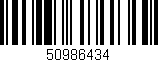 Código de barras (EAN, GTIN, SKU, ISBN): '50986434'