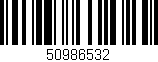 Código de barras (EAN, GTIN, SKU, ISBN): '50986532'