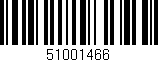 Código de barras (EAN, GTIN, SKU, ISBN): '51001466'