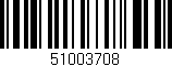 Código de barras (EAN, GTIN, SKU, ISBN): '51003708'