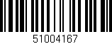 Código de barras (EAN, GTIN, SKU, ISBN): '51004167'