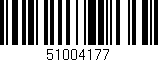 Código de barras (EAN, GTIN, SKU, ISBN): '51004177'