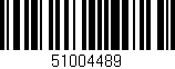 Código de barras (EAN, GTIN, SKU, ISBN): '51004489'