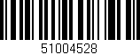 Código de barras (EAN, GTIN, SKU, ISBN): '51004528'