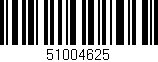 Código de barras (EAN, GTIN, SKU, ISBN): '51004625'
