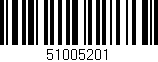 Código de barras (EAN, GTIN, SKU, ISBN): '51005201'