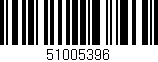 Código de barras (EAN, GTIN, SKU, ISBN): '51005396'