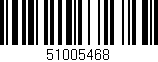 Código de barras (EAN, GTIN, SKU, ISBN): '51005468'