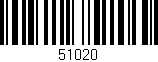 Código de barras (EAN, GTIN, SKU, ISBN): '51020'