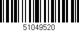 Código de barras (EAN, GTIN, SKU, ISBN): '51049520'