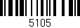 Código de barras (EAN, GTIN, SKU, ISBN): '5105'