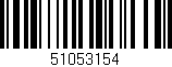 Código de barras (EAN, GTIN, SKU, ISBN): '51053154'