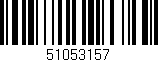 Código de barras (EAN, GTIN, SKU, ISBN): '51053157'