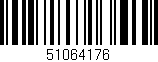 Código de barras (EAN, GTIN, SKU, ISBN): '51064176'