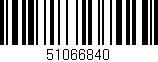 Código de barras (EAN, GTIN, SKU, ISBN): '51066840'