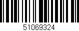 Código de barras (EAN, GTIN, SKU, ISBN): '51069324'