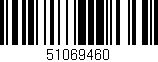 Código de barras (EAN, GTIN, SKU, ISBN): '51069460'
