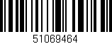 Código de barras (EAN, GTIN, SKU, ISBN): '51069464'