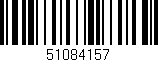Código de barras (EAN, GTIN, SKU, ISBN): '51084157'