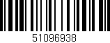 Código de barras (EAN, GTIN, SKU, ISBN): '51096938'