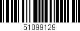 Código de barras (EAN, GTIN, SKU, ISBN): '51099129'