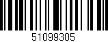 Código de barras (EAN, GTIN, SKU, ISBN): '51099305'