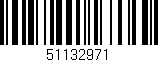 Código de barras (EAN, GTIN, SKU, ISBN): '51132971'