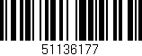 Código de barras (EAN, GTIN, SKU, ISBN): '51136177'