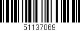 Código de barras (EAN, GTIN, SKU, ISBN): '51137069'