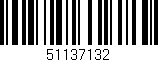 Código de barras (EAN, GTIN, SKU, ISBN): '51137132'