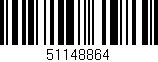Código de barras (EAN, GTIN, SKU, ISBN): '51148864'