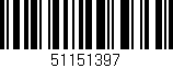 Código de barras (EAN, GTIN, SKU, ISBN): '51151397'