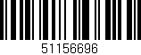 Código de barras (EAN, GTIN, SKU, ISBN): '51156696'