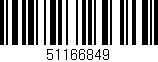 Código de barras (EAN, GTIN, SKU, ISBN): '51166849'