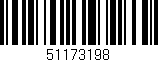 Código de barras (EAN, GTIN, SKU, ISBN): '51173198'