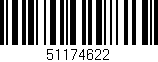 Código de barras (EAN, GTIN, SKU, ISBN): '51174622'