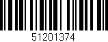Código de barras (EAN, GTIN, SKU, ISBN): '51201374'