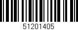 Código de barras (EAN, GTIN, SKU, ISBN): '51201405'